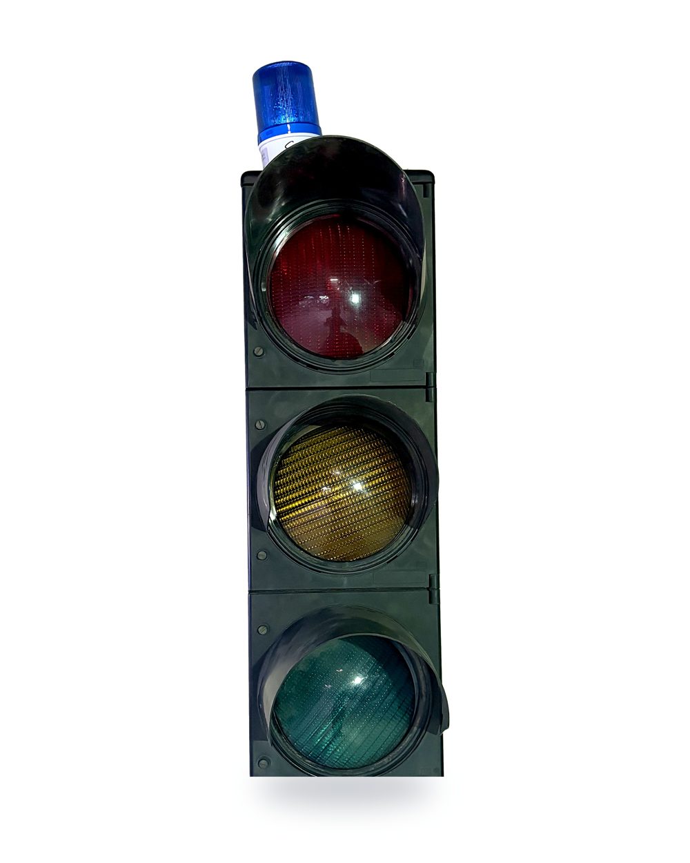 RespondaBlue prototype: verkeerslicht met blauw attentielicht